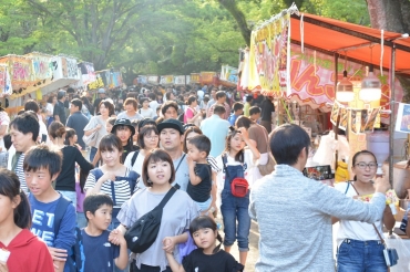 豊橋公園で初夏の風物詩 夜店 東愛知新聞