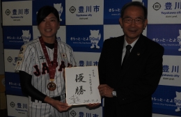寺部さん、女子野球日本代表5連覇に貢献