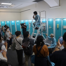 豊川で「明和電機ナンセンスファクトリー」開幕