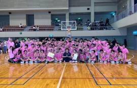 悲願の日本一へ「挑戦」 桜丘高男子バスケ部