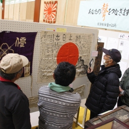 東栄町内の戦争体験者を取材、文化祭で発表