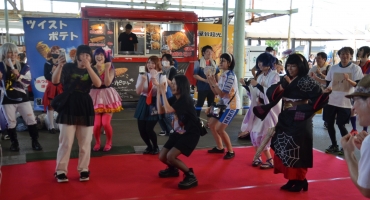 コスプレーヤーたち