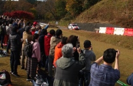 WRCラリージャパン「SS新城」