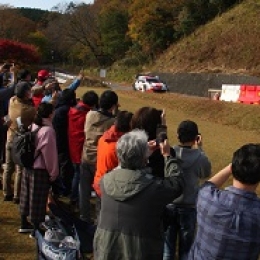 WRCラリージャパン「SS新城」