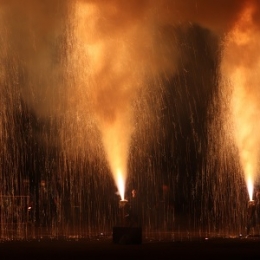豊橋球場で「炎の祭典」開幕