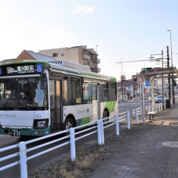 乗客減で補助金ピンチ 豊川市内のバス一部路線