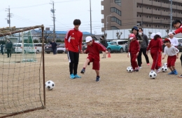 「デフサッカー」日本代表候補が豊橋合宿