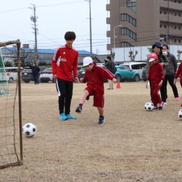 「デフサッカー」日本代表候補が豊橋合宿