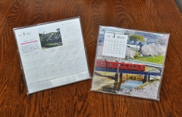 豊川市が新年度の卓上カレンダー作製
