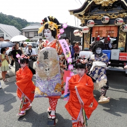 豊川の宮道天神社祭礼「雨乞いまつり」