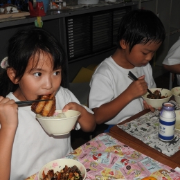 豊川の小中学校給食で東北被災地応援献立