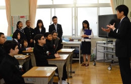 外国人生徒の日本語指導「みらい」開校