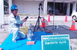 震災時の大気汚染調査訓練