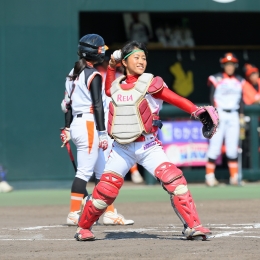 田原出身の青木さん 女子野球の大一番に臨む
