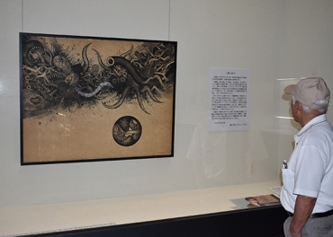 郷土を代表する画家・近藤文雄さんの没後1年を機に開催した追悼展=豊川市桜ヶ丘ミュージアムで