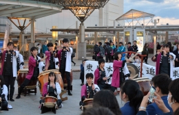 豊橋の桜丘高校 東日本大震災の追悼集会