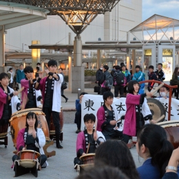 豊橋の桜丘高校 東日本大震災の追悼集会