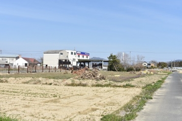 グレープ・パークの建設予定地=豊川市土筒町で