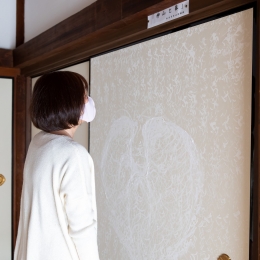 京都・上賀茂神社 松井さんの「ふすま絵」特別公開