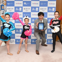 豊川の小中学生3人 チアリーディング&ダンス全国大会出場