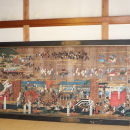 「吉田神社旧式祭礼図絵馬」が民俗文化財に