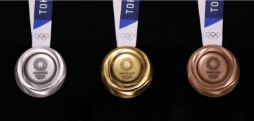 金、銀、銅メダル(東京2020組織委員会のサイトから)