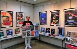 豊橋市民文化会館で「ポスターでみる宇宙SF映画の世界展」