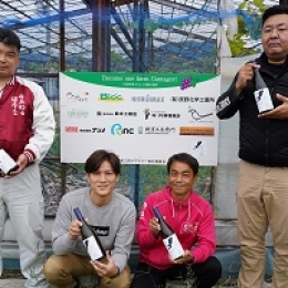蒲郡で採れたブドウ使い東三河5JCがワイン完成