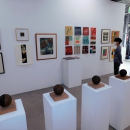 ギャラリーサンセリテで著名作家らのアート並ぶ企画展