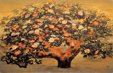 平川敏夫《椿樹》1970年