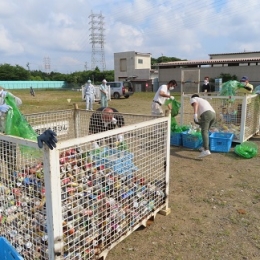 「田原を美しくする推進デー」で市民が清掃活動